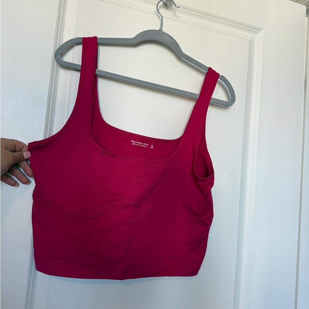Abercrombie & Fitch Red Tank Top
